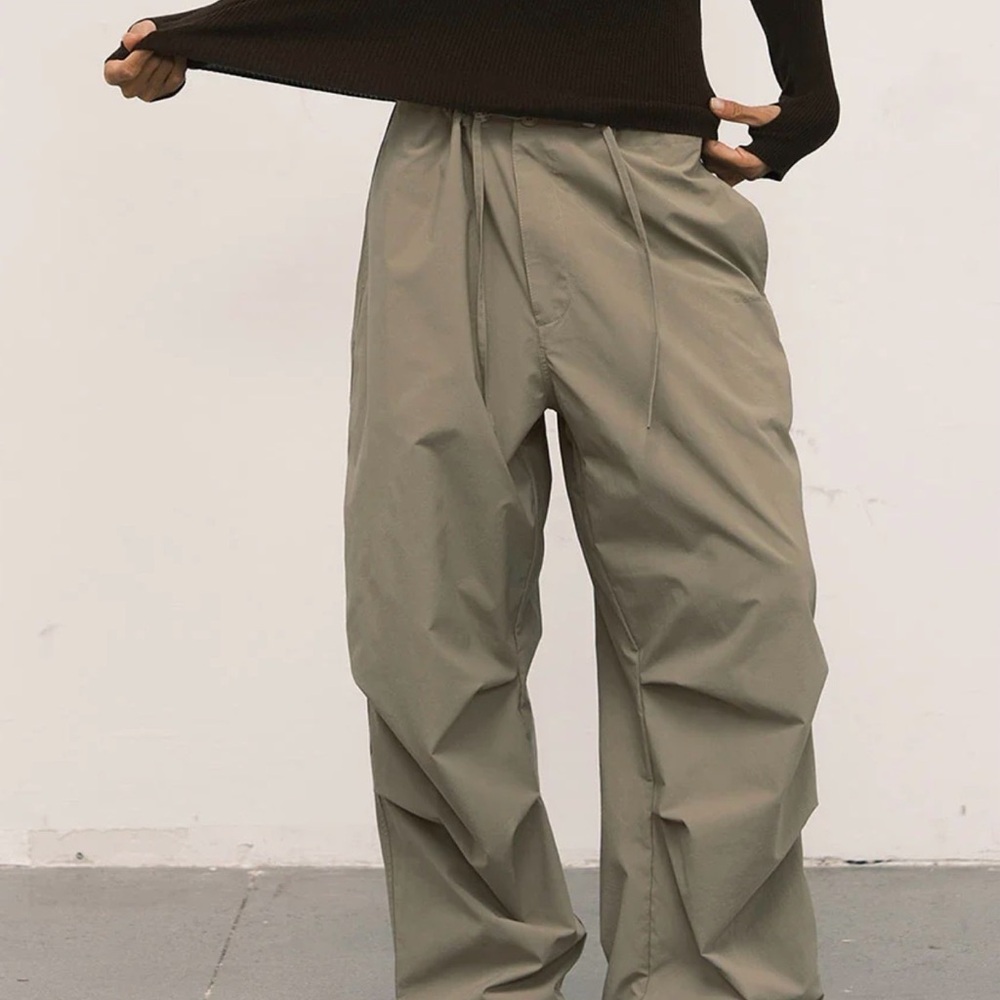 Women's Relaxed Fit Tan Joggers